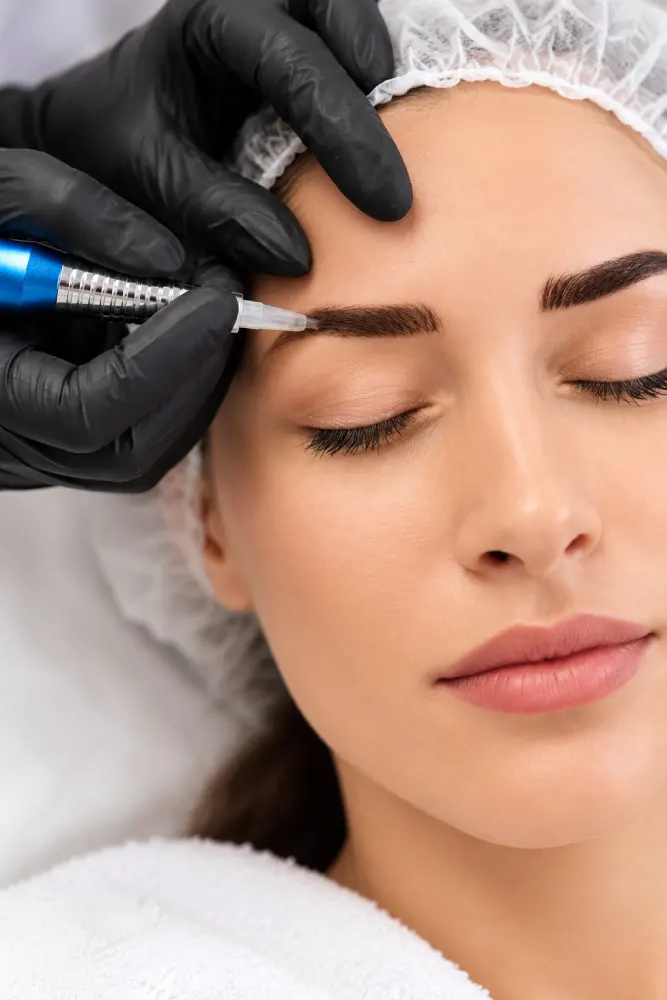 His Beauty Pendik microblading kaş uygulaması
