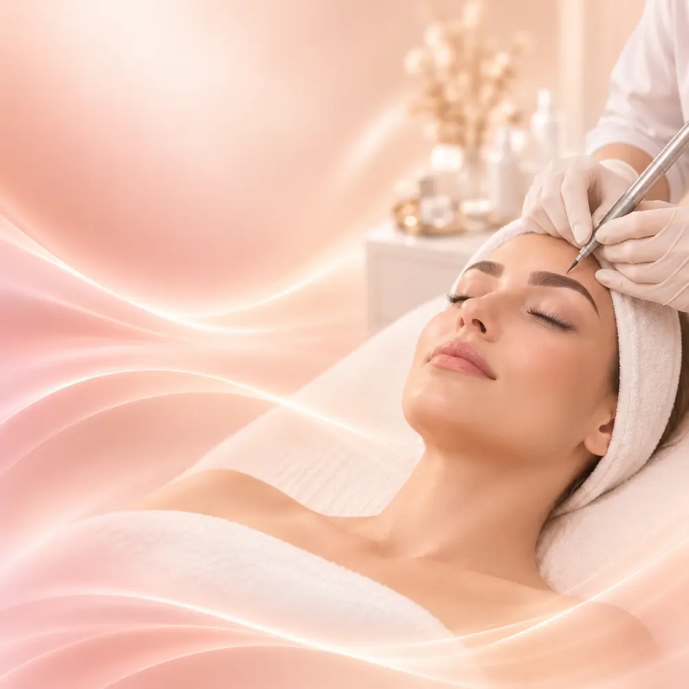 His Beauty Pendik microblading kaş uygulaması