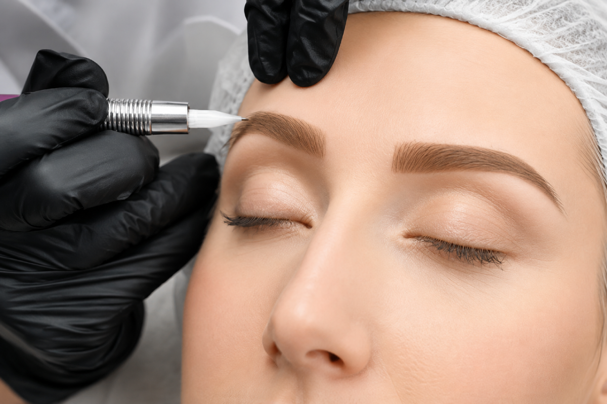 Microblading uygulaması ve kaşlarda kalıcılık süreci