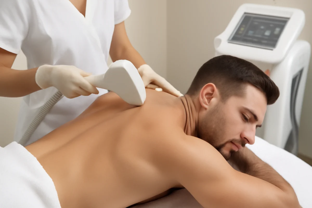 Erkeklerde Omuz Bölgesi Lazer Epilasyonu Nasıl Yapılır?