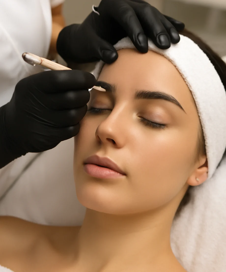 Microblading Nedir ve Kaşlara Nasıl Uygulanır? hakkında uygulama görseli